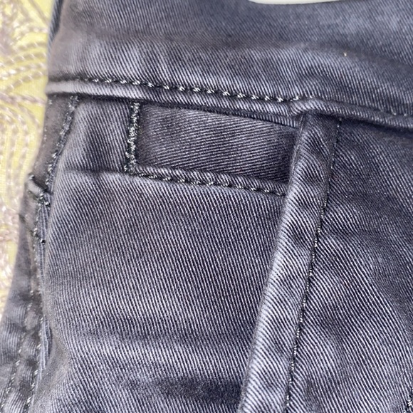 ANN TAYLOR LOFT SMOKE GREY ANKLE JEANS SZ 6P - Picture 7 of 12